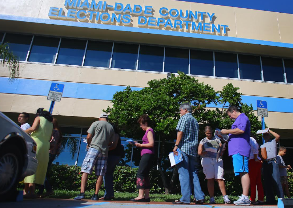 Continúa la votación anticipada en Miami – Dade