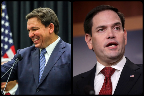 DeSantis y Rubio favoritos del voto hispano en Florida