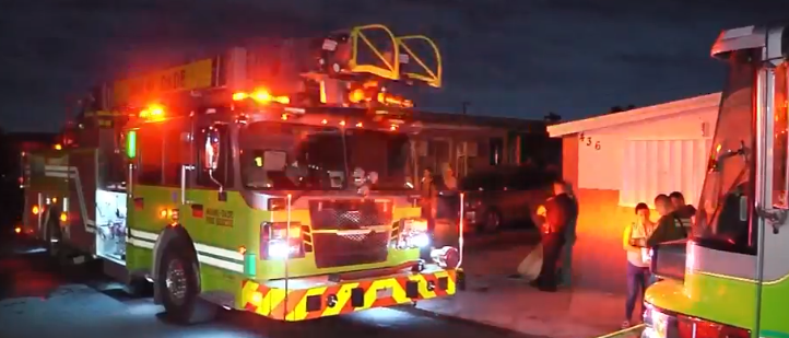 Reportaron heridos tras incendio en casa móvil de Hialeah Gardens