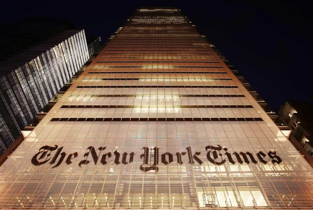 Periodistas del New York Times y otros trabajadores en huelga