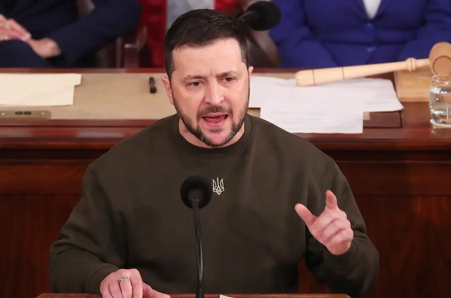 Zelenski pide al Congreso de EEUU más ayuda para acelerar la victoria