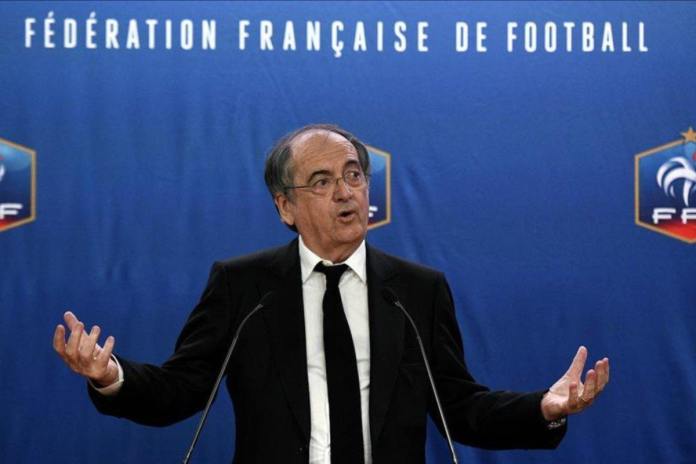 Presidente de la federación francesa de fútbol separado de su cargo