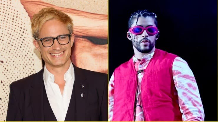 Se filtran imágenes de un beso entre Bad Bunny y Gael García Bernal