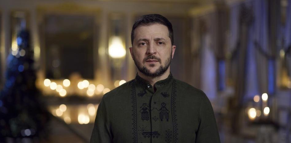 Zelenski habló en los Globos de Oro