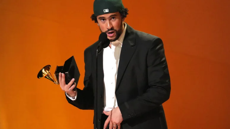 Bad Bunny hizo historia en Premios Grammy