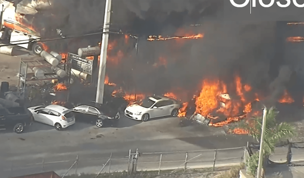 Muertos y heridos tras explosión e incendio en Medley