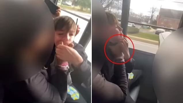 Niña intentó asfixiar a compañero de clases en bus escolar