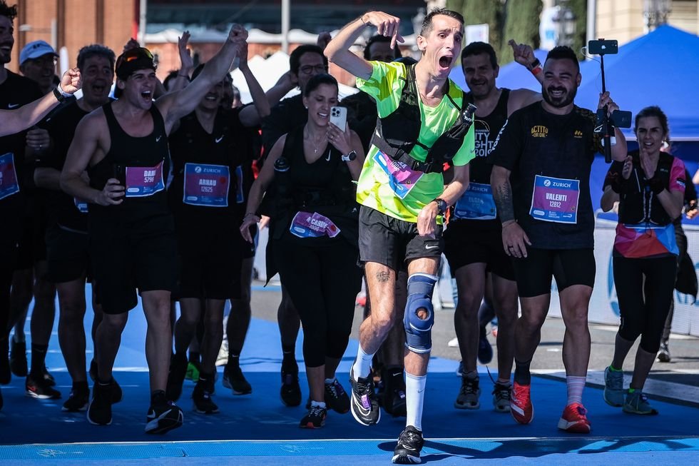 Maratón de Barcelona dejó historia inspiradora