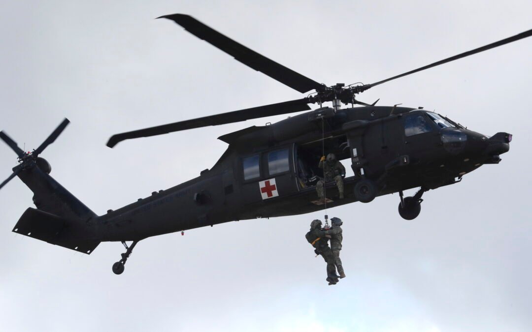 Se estrellaron helicópteros de la División Aerotransportada en Kentucky