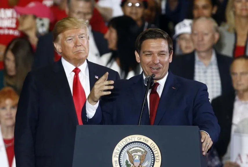 Trump y DeSantis se alinean contra estrategia de Biden en Ucrania