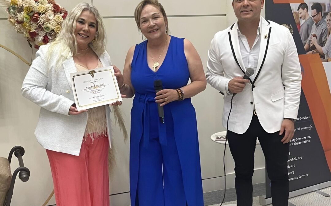 Nancy Esquivel recibió reconocimiento sobre «Liderazgo de Transformación Comunitaria»