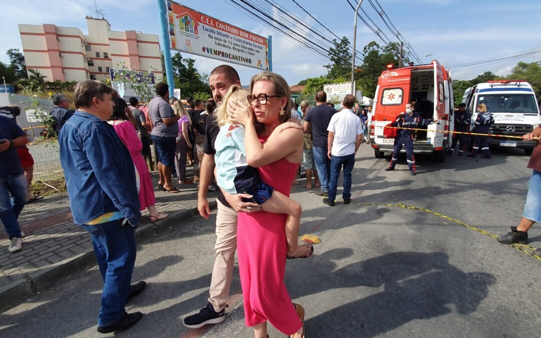 Niños asesinados por ataque con hacha en guardería al sur de Brasil