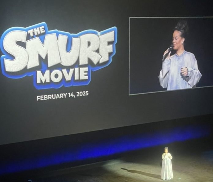Rihanna será Pitufina en la nueva película “The Smurf Movie”