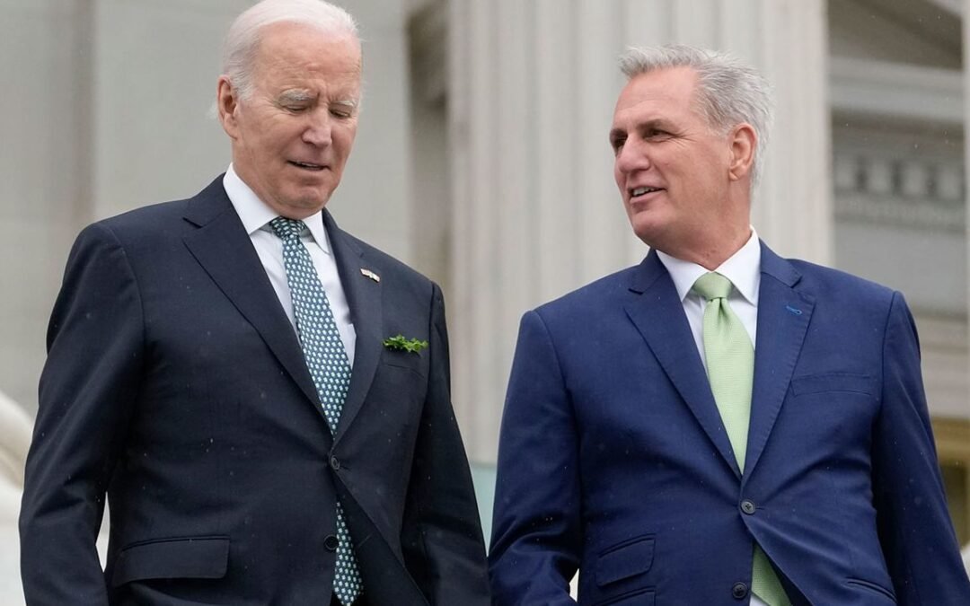 Biden y McCarthy se reunirán este lunes para abordar el techo de la deuda
