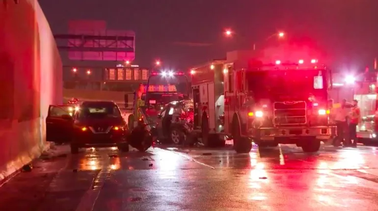 Choque con varios carros involucrados en la I-95 deja un muerto y heridos