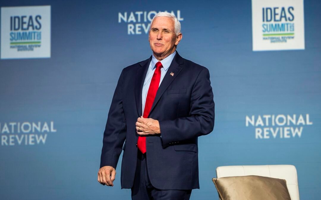 Mike Pence presenta su candidatura para los comicios de 2024