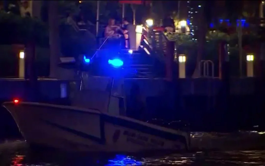 Policía investiga posible robo en yate a orillas del río Miami