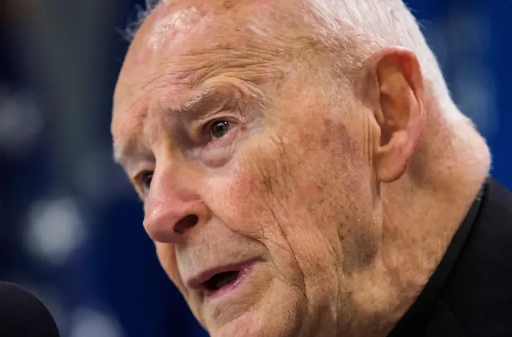 Desestiman caso contra un excardenal en EEUU acusado de abusos sexuales