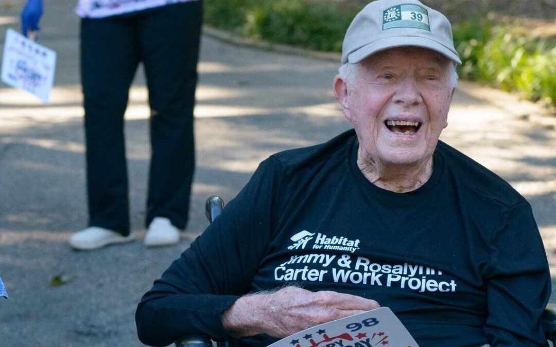 Expresidente de EEUU Jimmy Carter cumplió 99 años