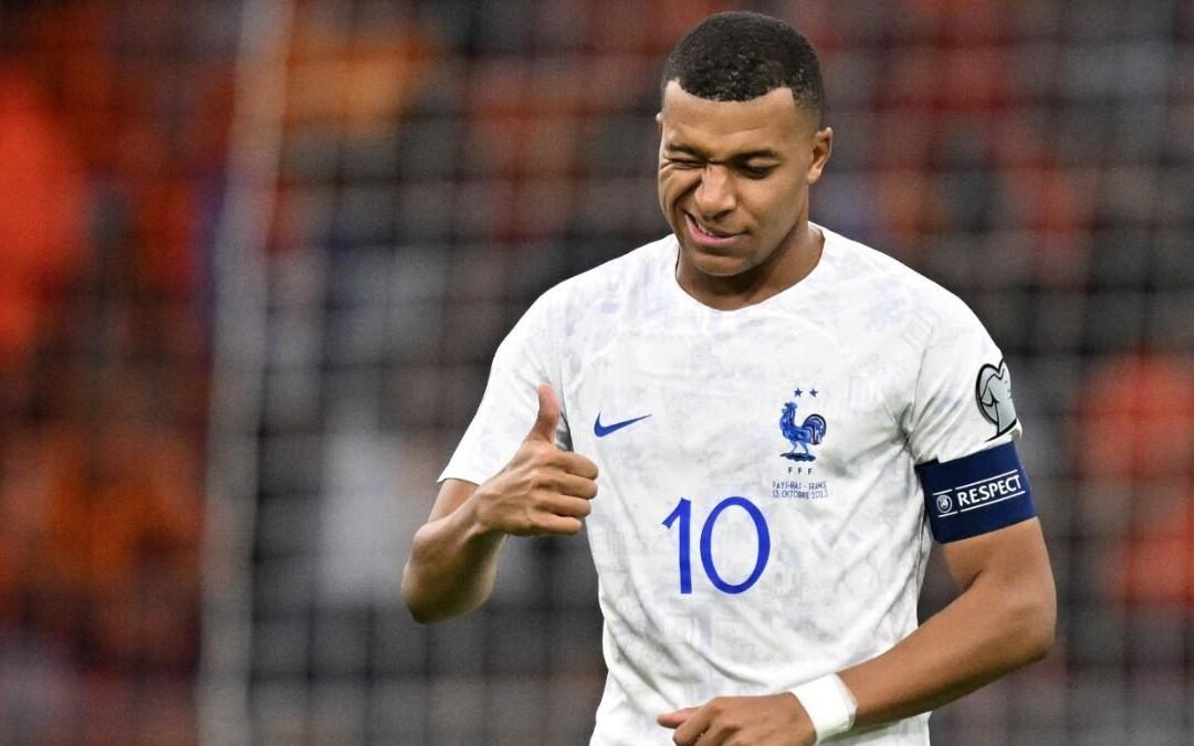 Mbappé es el cuarto mayor goleador de Francia
