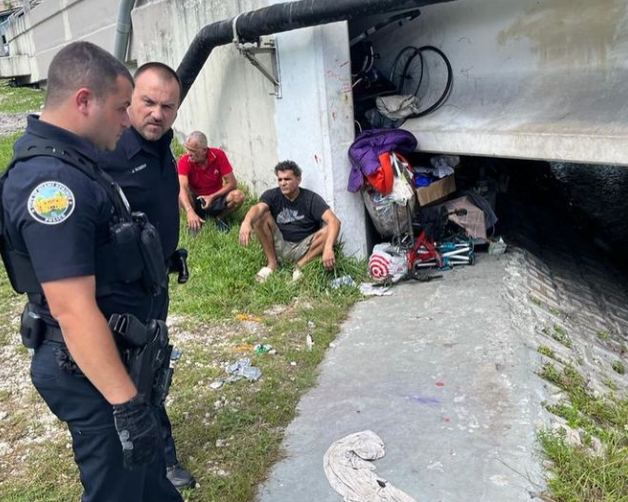 Policía de Miami Springs continúa con la limpieza comunitaria