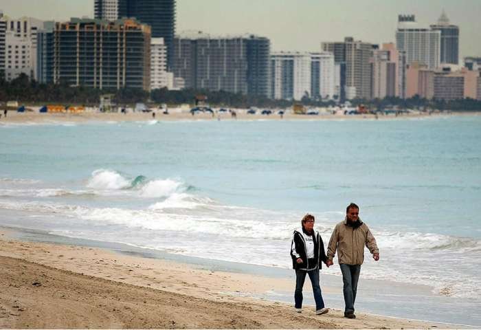 Sur de Florida registra las temperaturas más bajas desde marzo