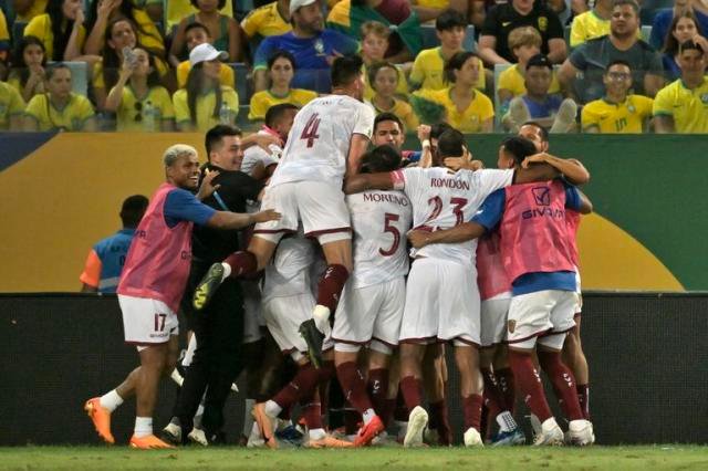 Venezuela empató con Brasil en eliminatorias suramericanas