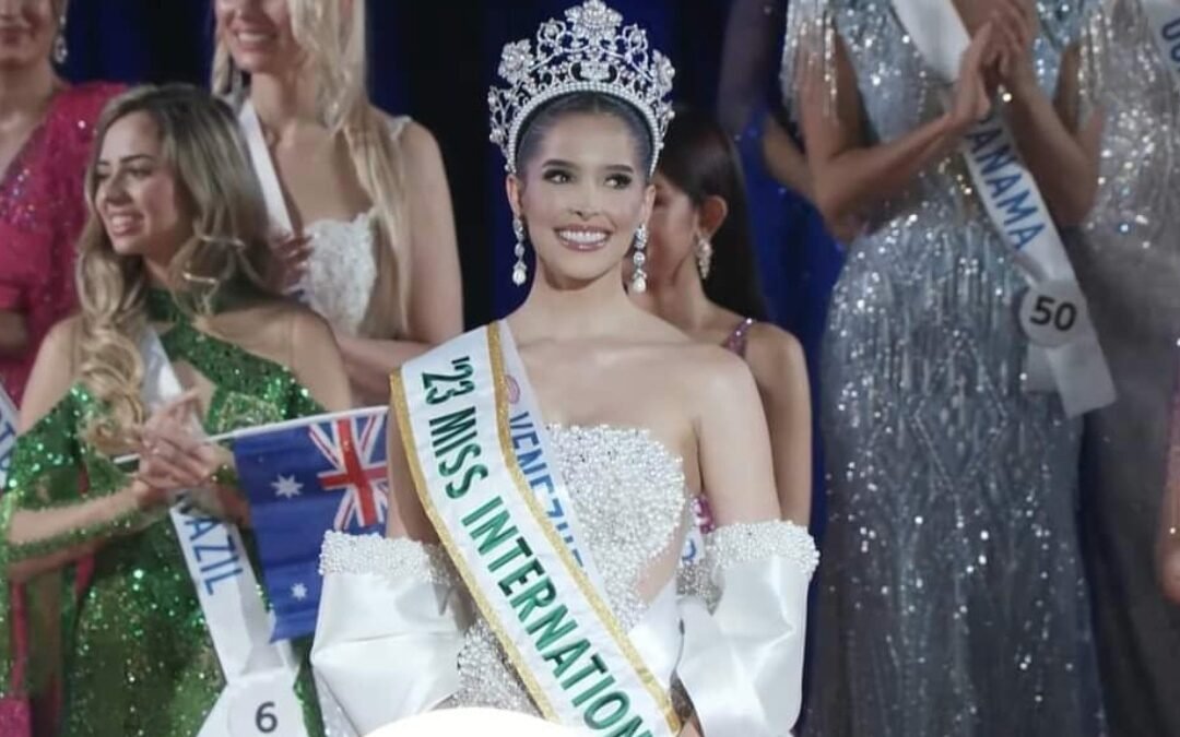 Venezuela logra su novena corona en el Miss International