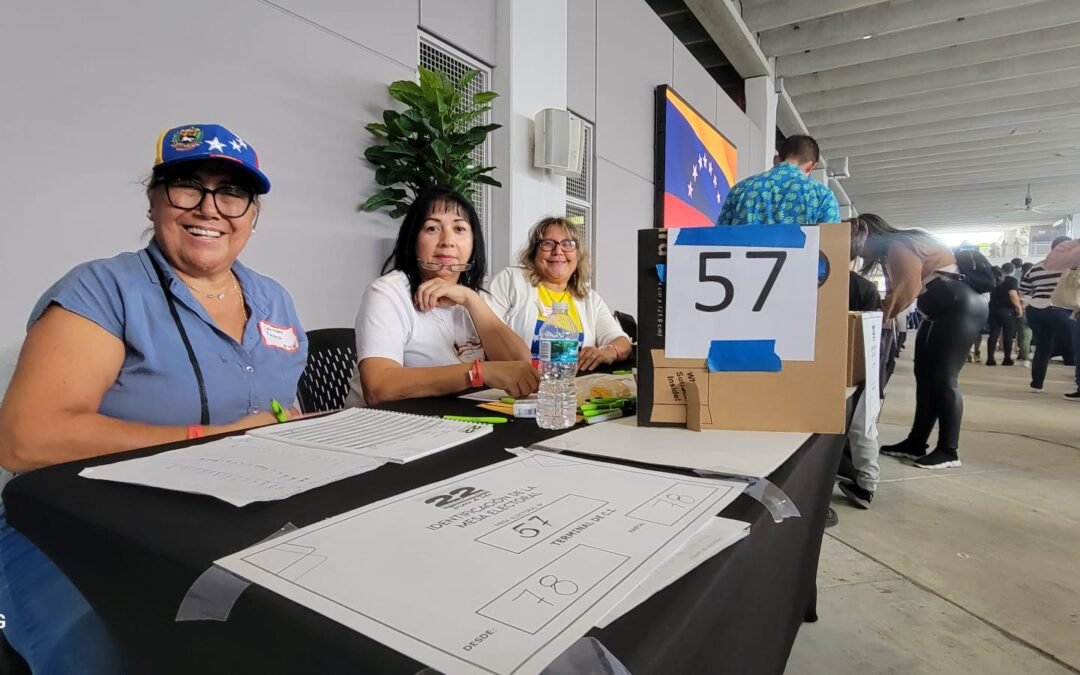 Votación de venezolanos en Miami superó las expectativas: “Esto ha sido una histórica movilización”
