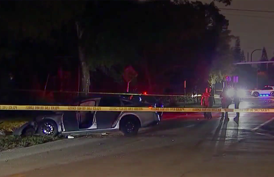 Heridos tras tiroteo y accidente en Miami Gardens