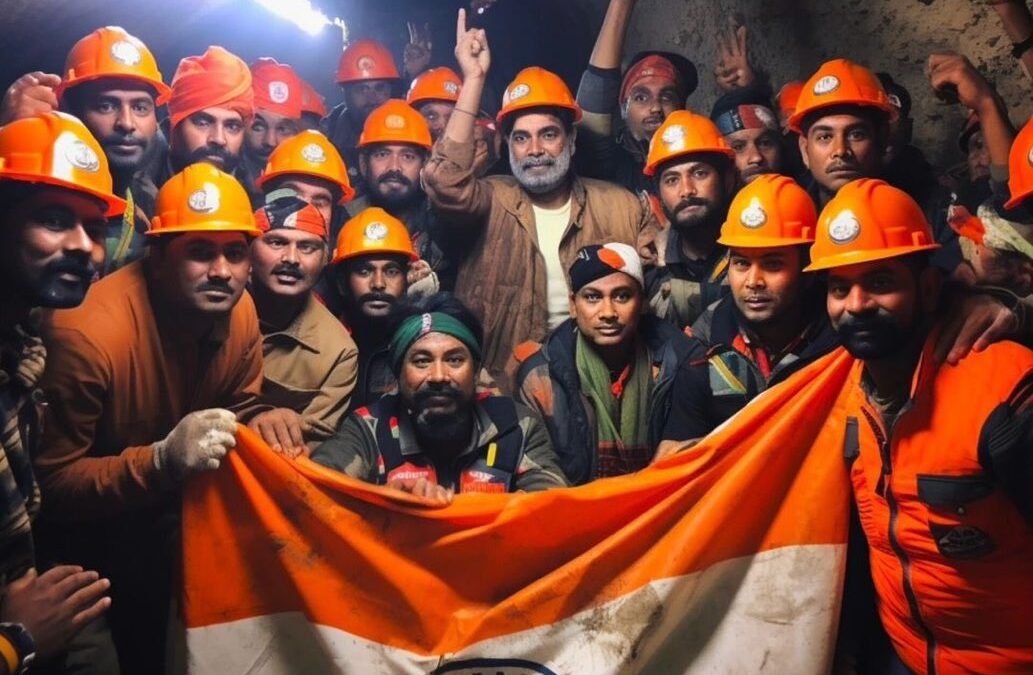 Rescatados e indemnizados los 41 obreros atrapados en túnel de India