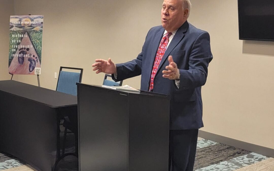 Vicente Antonio Rodríguez bautizó su libro “Historia de un funcionario sin importancia”