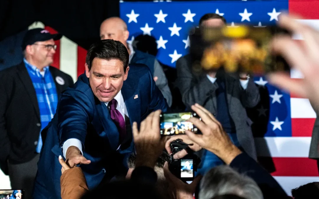 DeSantis acusa a los medios de interferir a favor de Trump con proyecciones