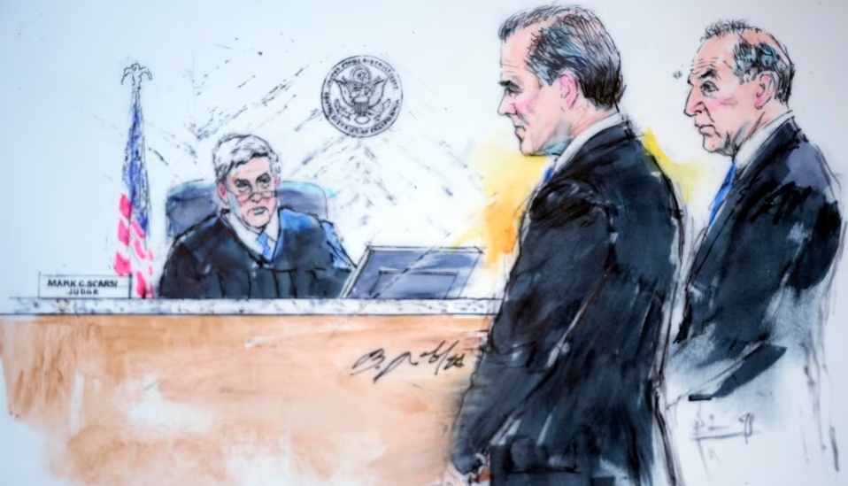 Hunter Biden se declara inocente de cargos federales de impuestos