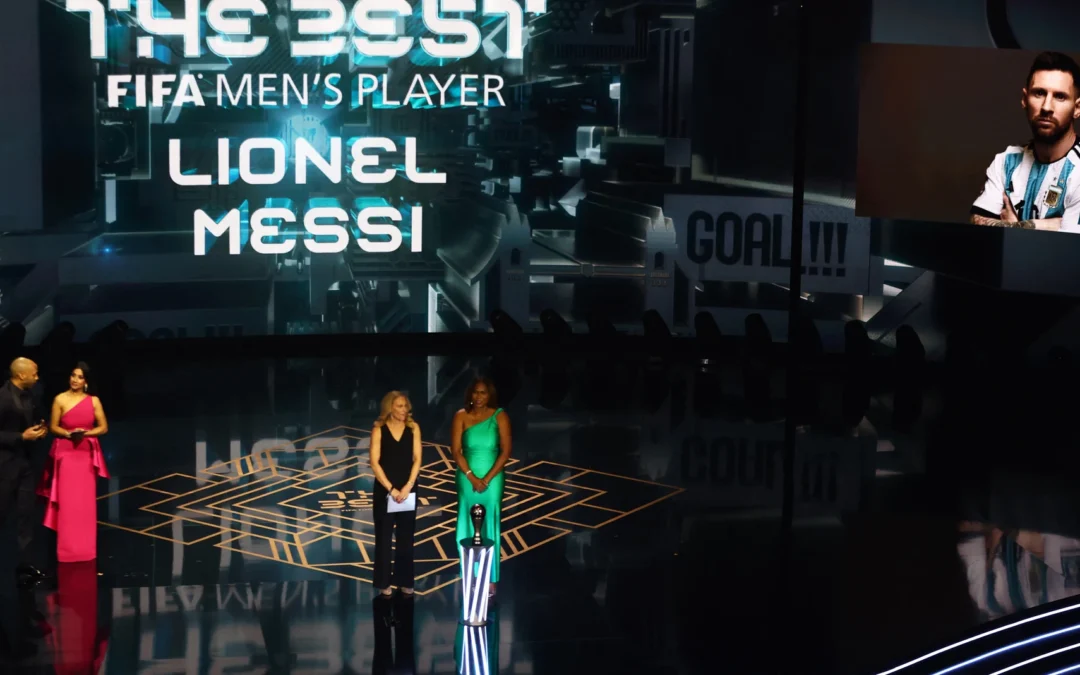 Messi ganó su tercer premio The Best