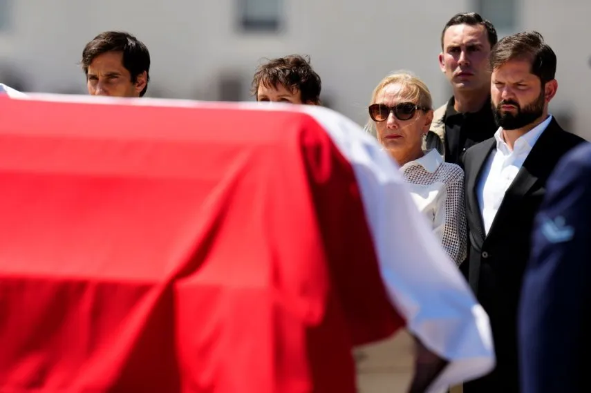 Chile despide al expresidente Piñera con honores de Estado