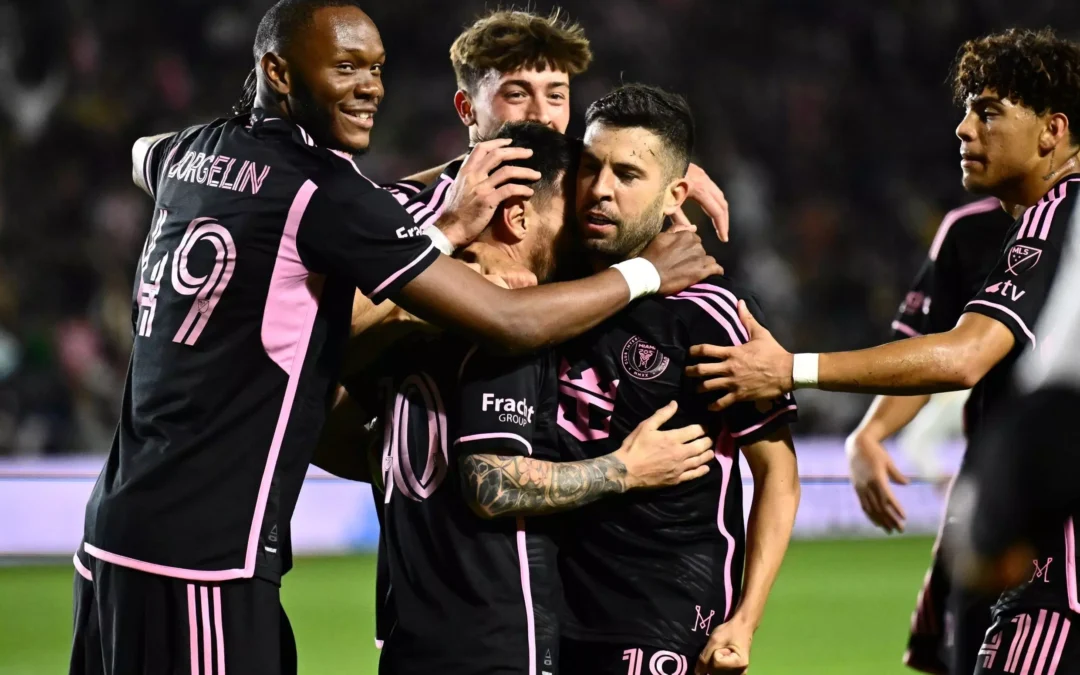 Messi rescata un empate 1-1 para el Inter Miami ante el LA Galaxy