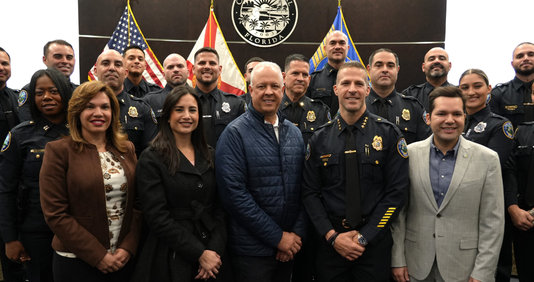 Policía de Doral cuenta con nuevos oficiales al servicio de la comunidad