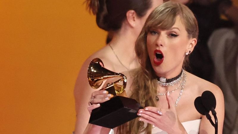 Se realizaron los Grammy 2024 y Taylor Swift hizo historia