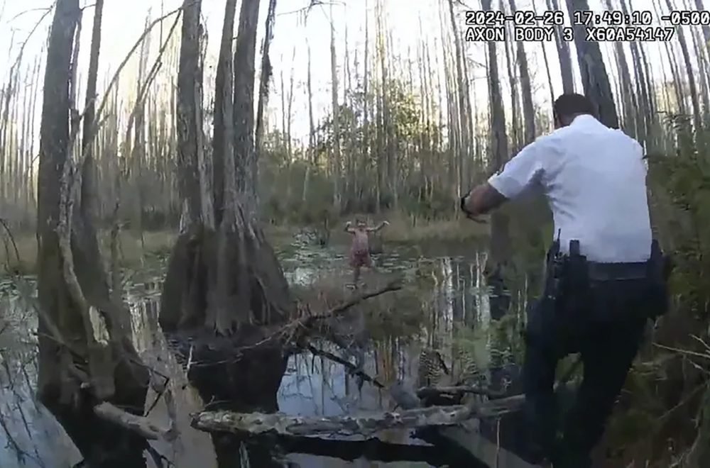 Policía de Tampa consigue a niña en medio de un pantano gracias a cámara térmica