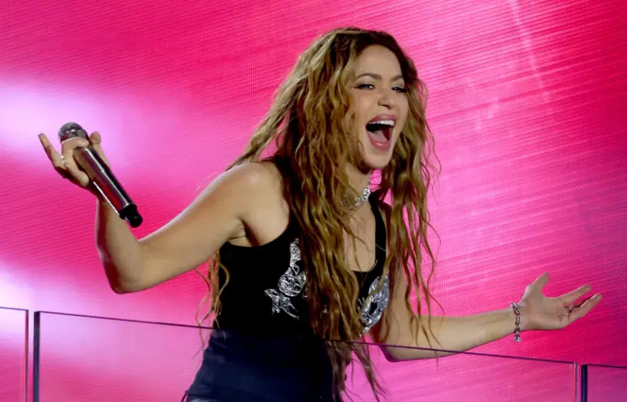 Shakira dio concierto gratuito en Times Square