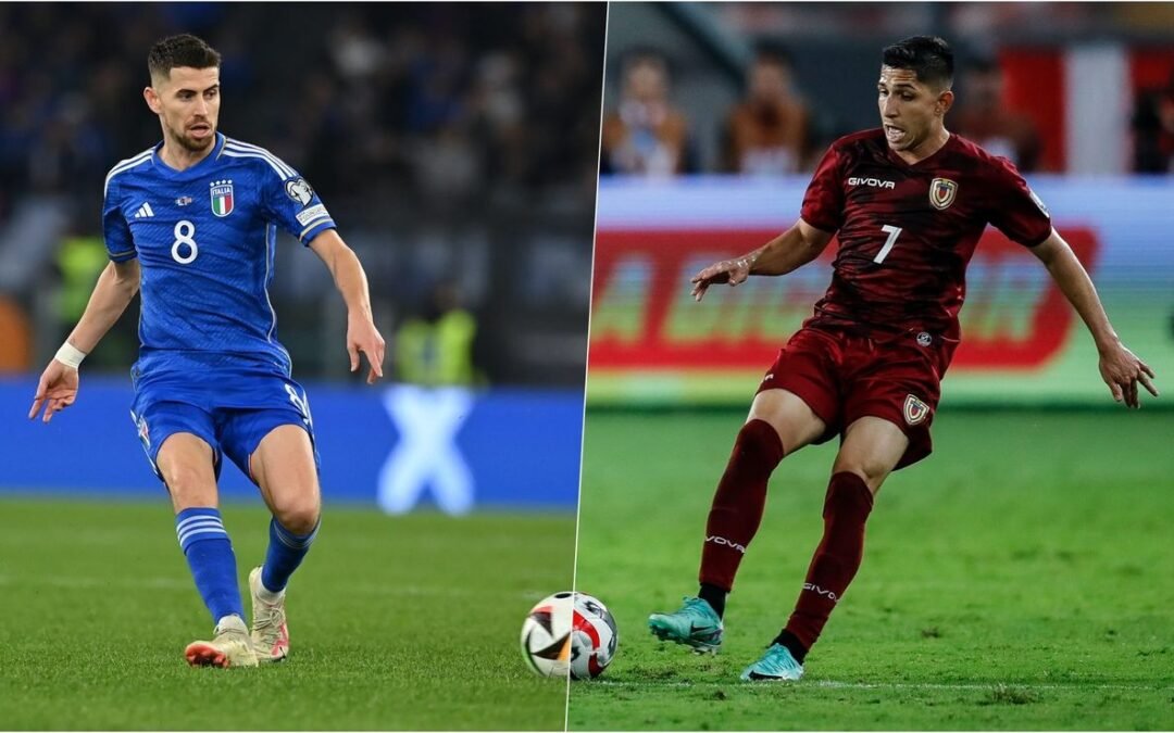 Venezuela vs Italia tendrán histórico encuentro este jueves