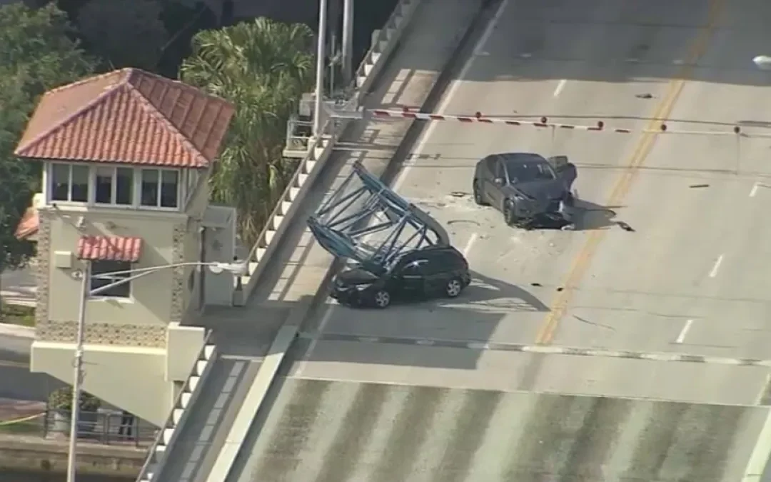 Grúa de construcción en Fort Lauderdale colapsó dejando un muerto