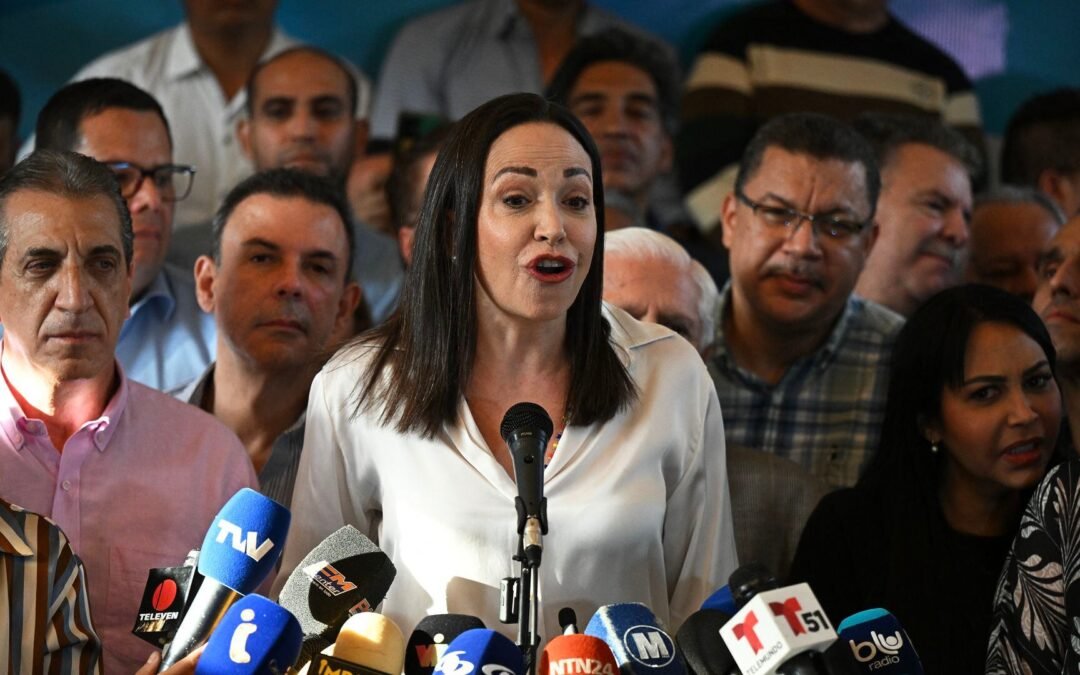 María Corina Machado asoma posibilidad de sustituir candidato hasta 10 días antes de las elecciones