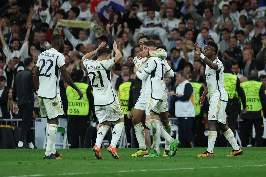 Real Madrid y Manchester City dejaron marcador 3-3