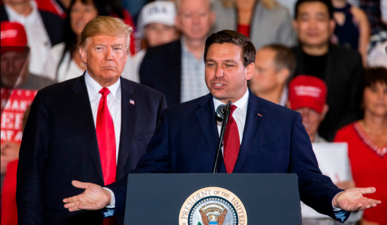 Trump y DeSantis se reunieron en Miami