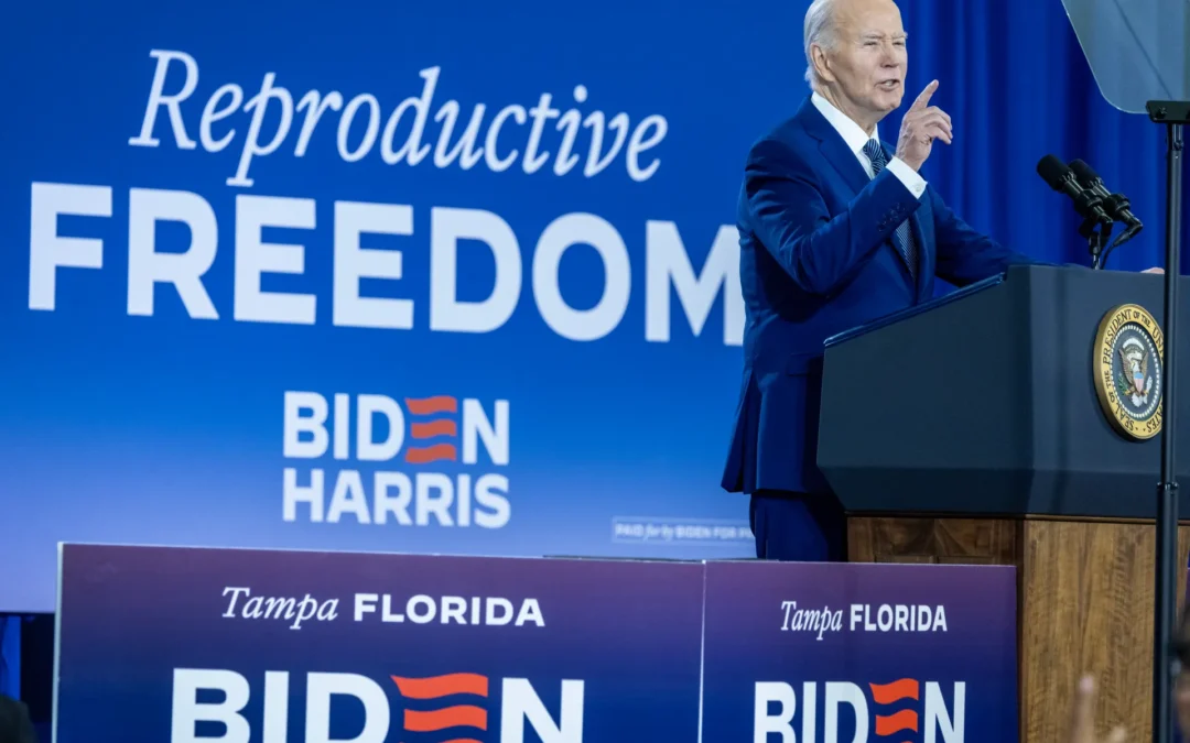 Votantes de Florida votarán a favor de proteger el acceso al aborto, según Biden
