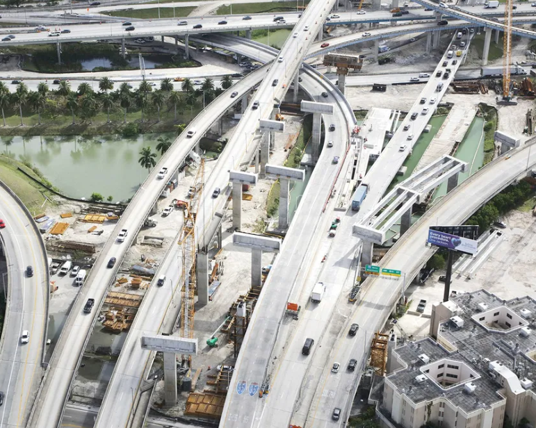 Comenzarán cierres nocturnos en tramo de Dolphin Expressway