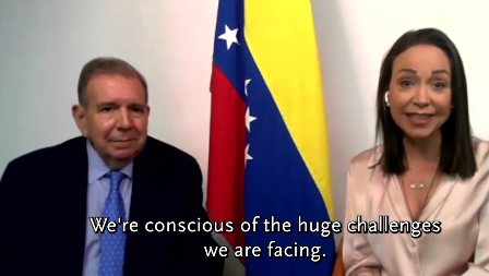 González Urrutia insta a comunidad internacional a no descuidar elecciones en Venezuela