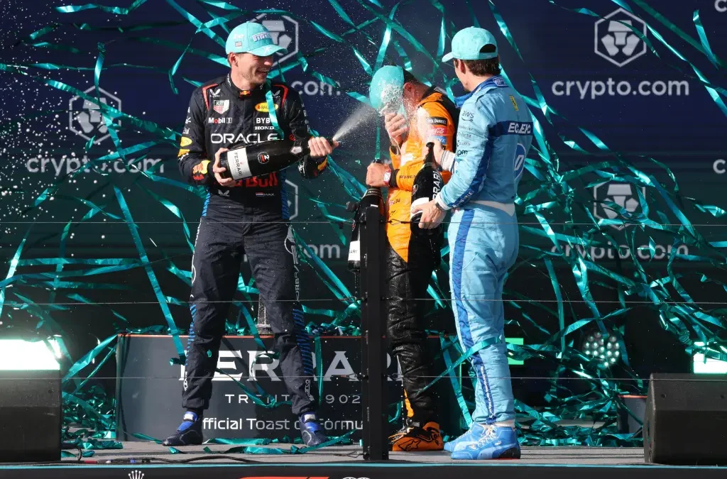 Norris se llevó el Gran Premio de Miami y el primer triunfo de su carrera